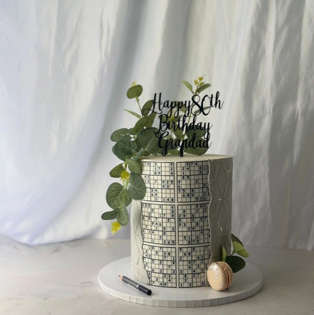 Birthday cake design 17